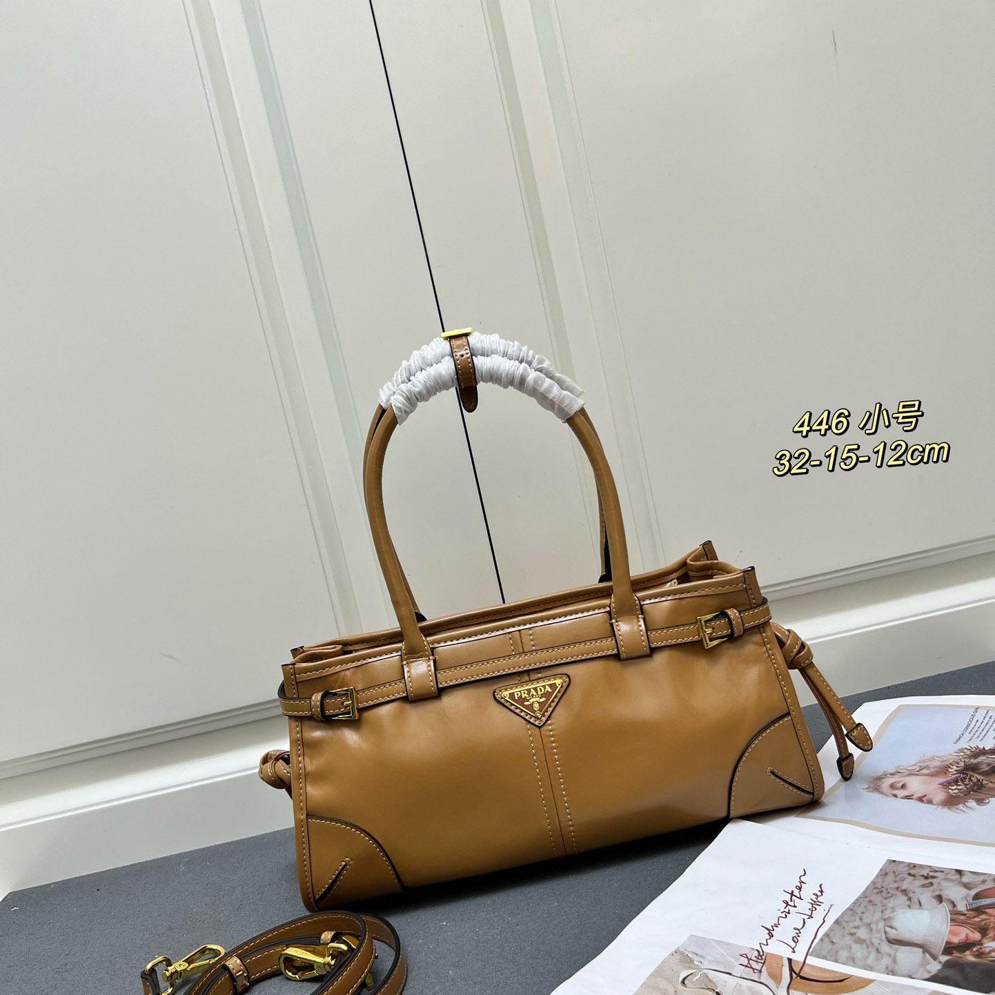 Pra*a top handle bags